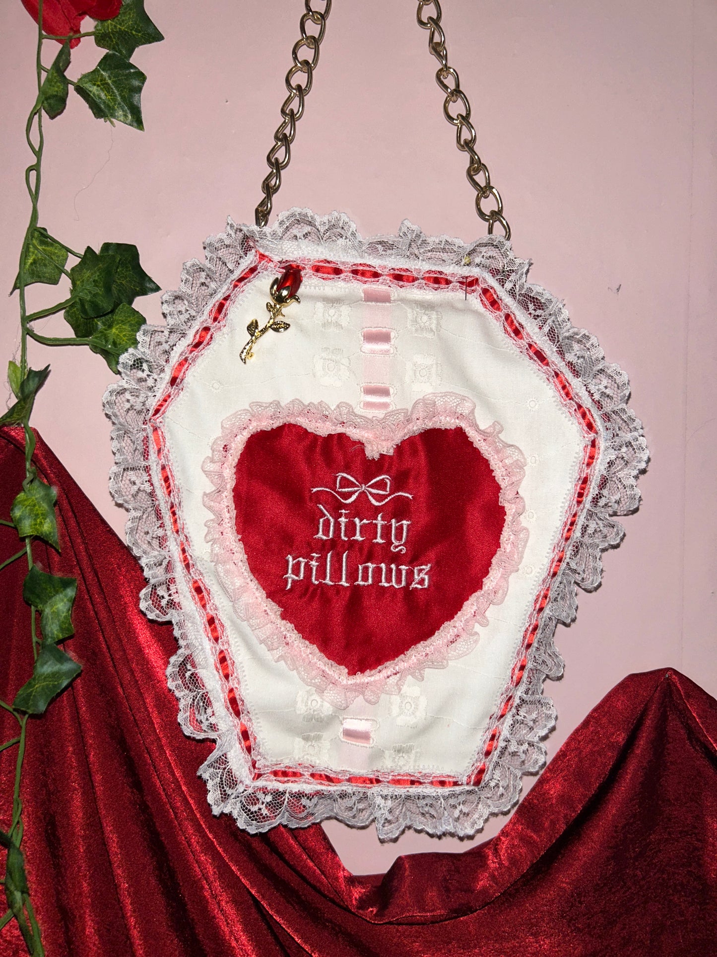 Dirty Pillows Coffin Bag