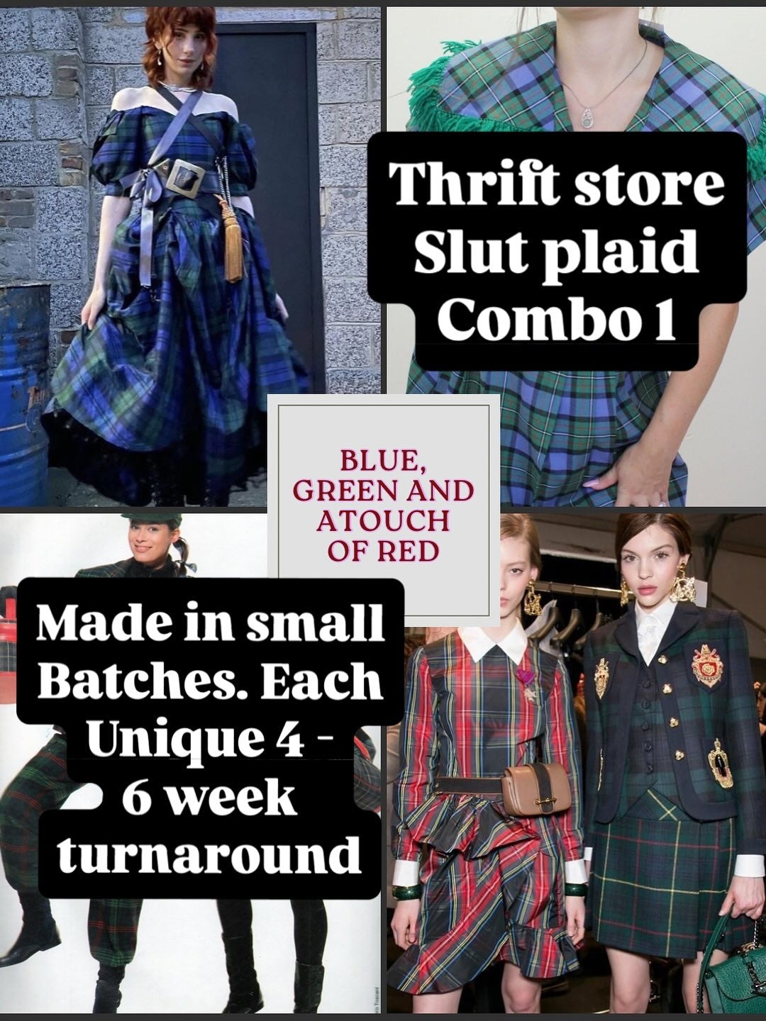 Thrift Store Slut mood board mystery tote