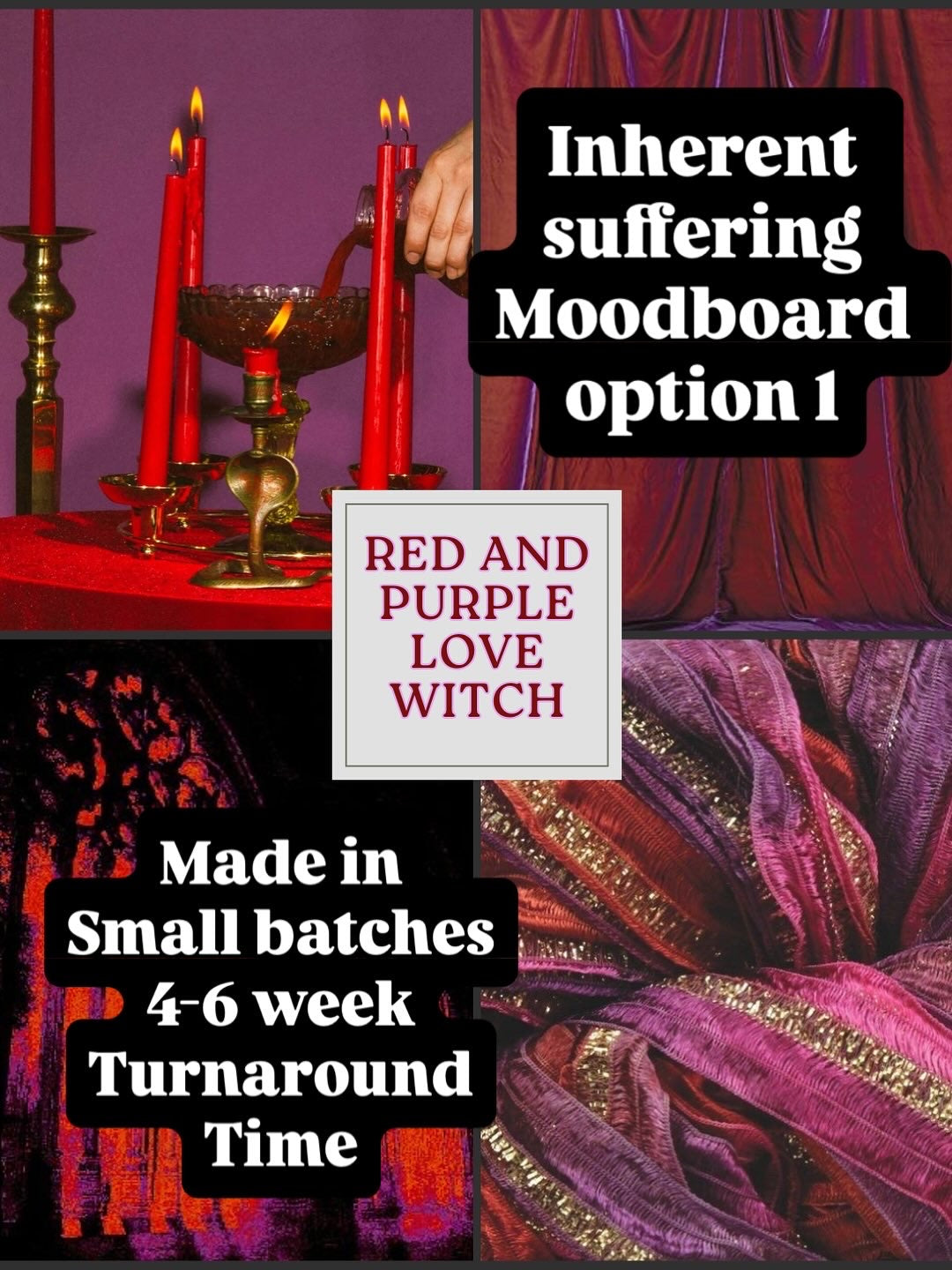 Inherent Suffering Mood Board Tote