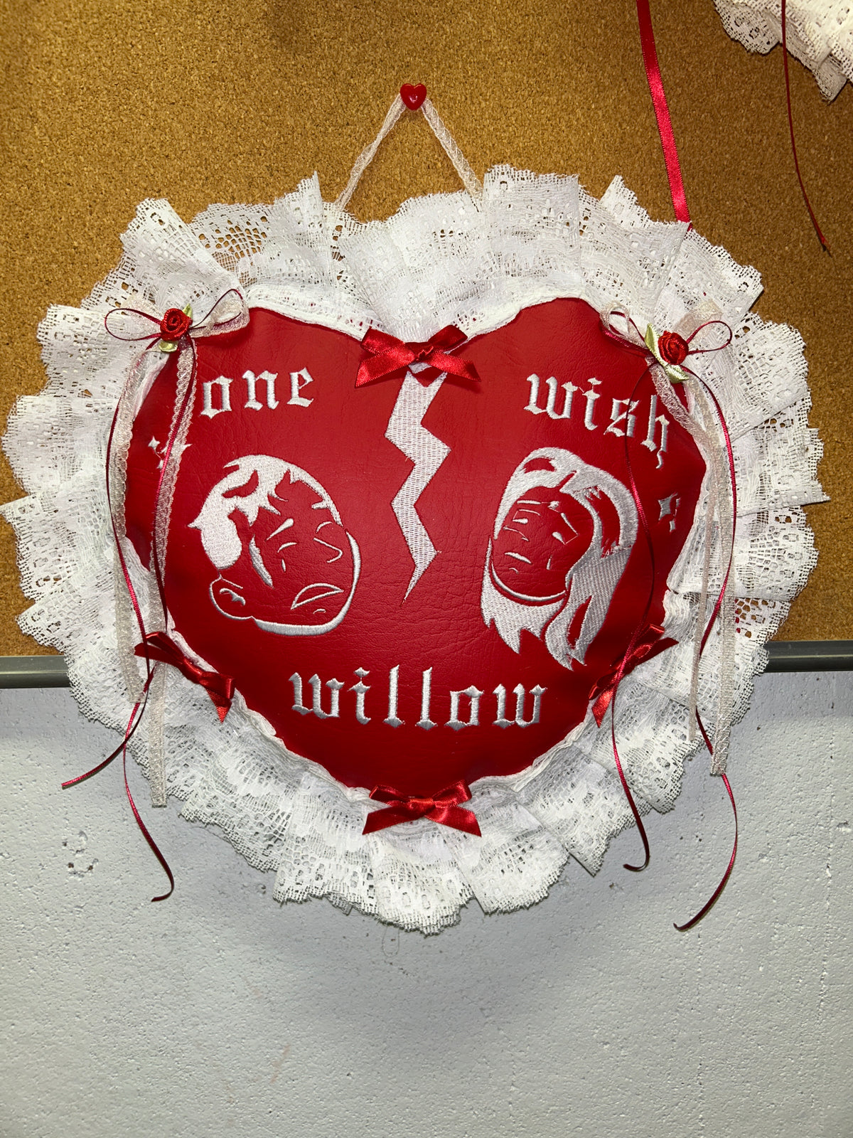 obsession honey hearted collab wall heart