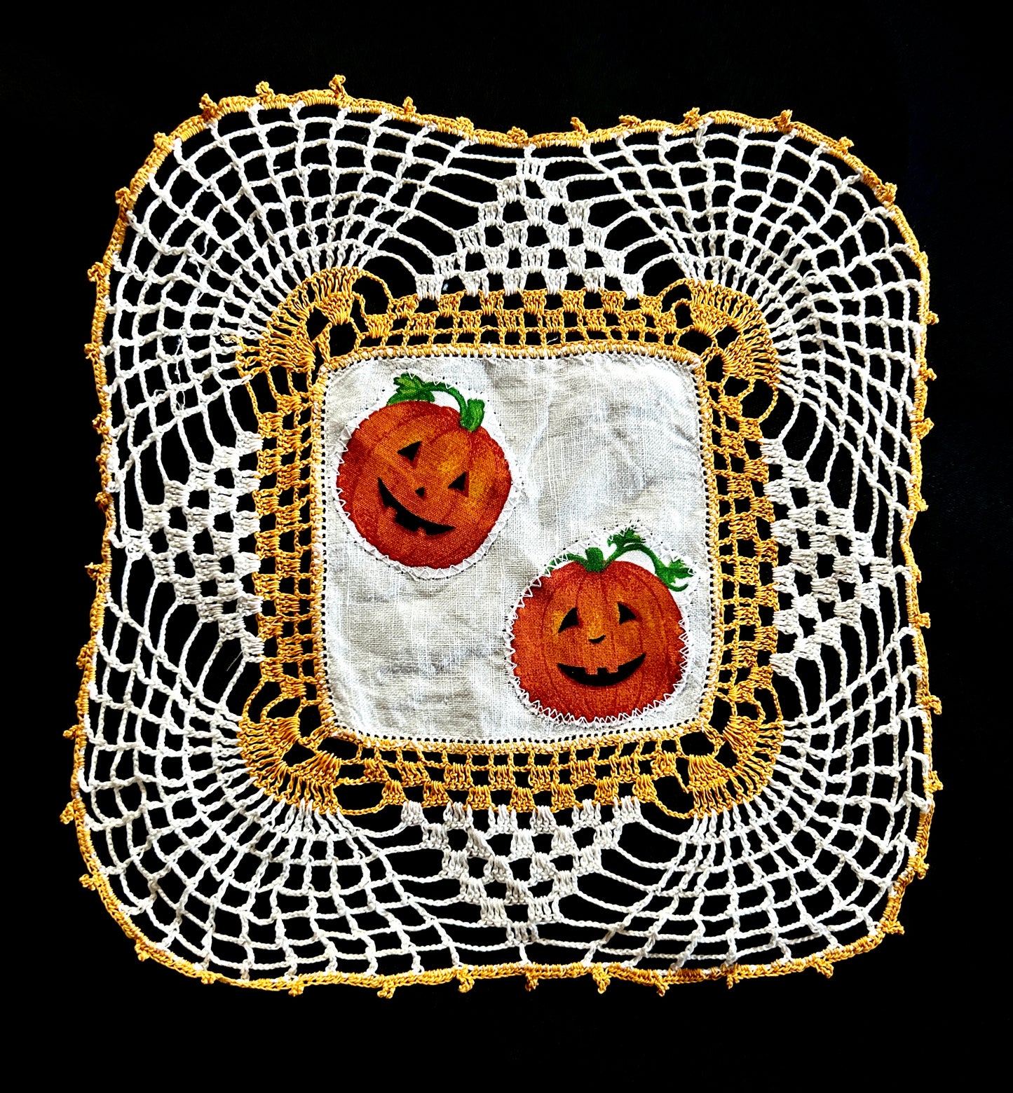 Halloween harvest mat