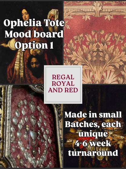 Ophelia mood board mystery tote