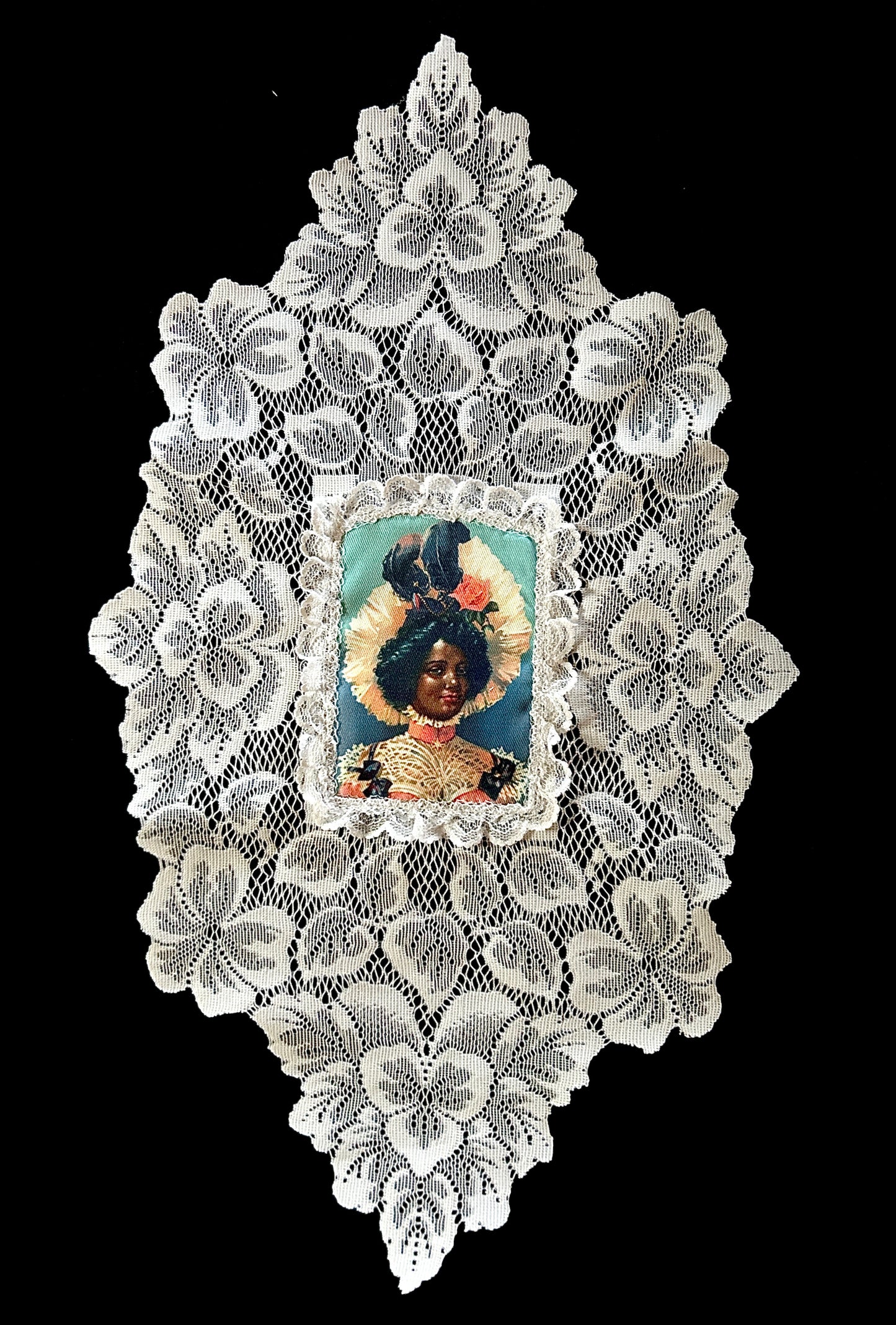 The lady of the house mat