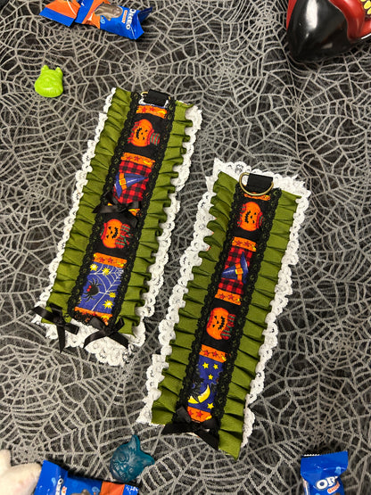 scrap fabric bag charms