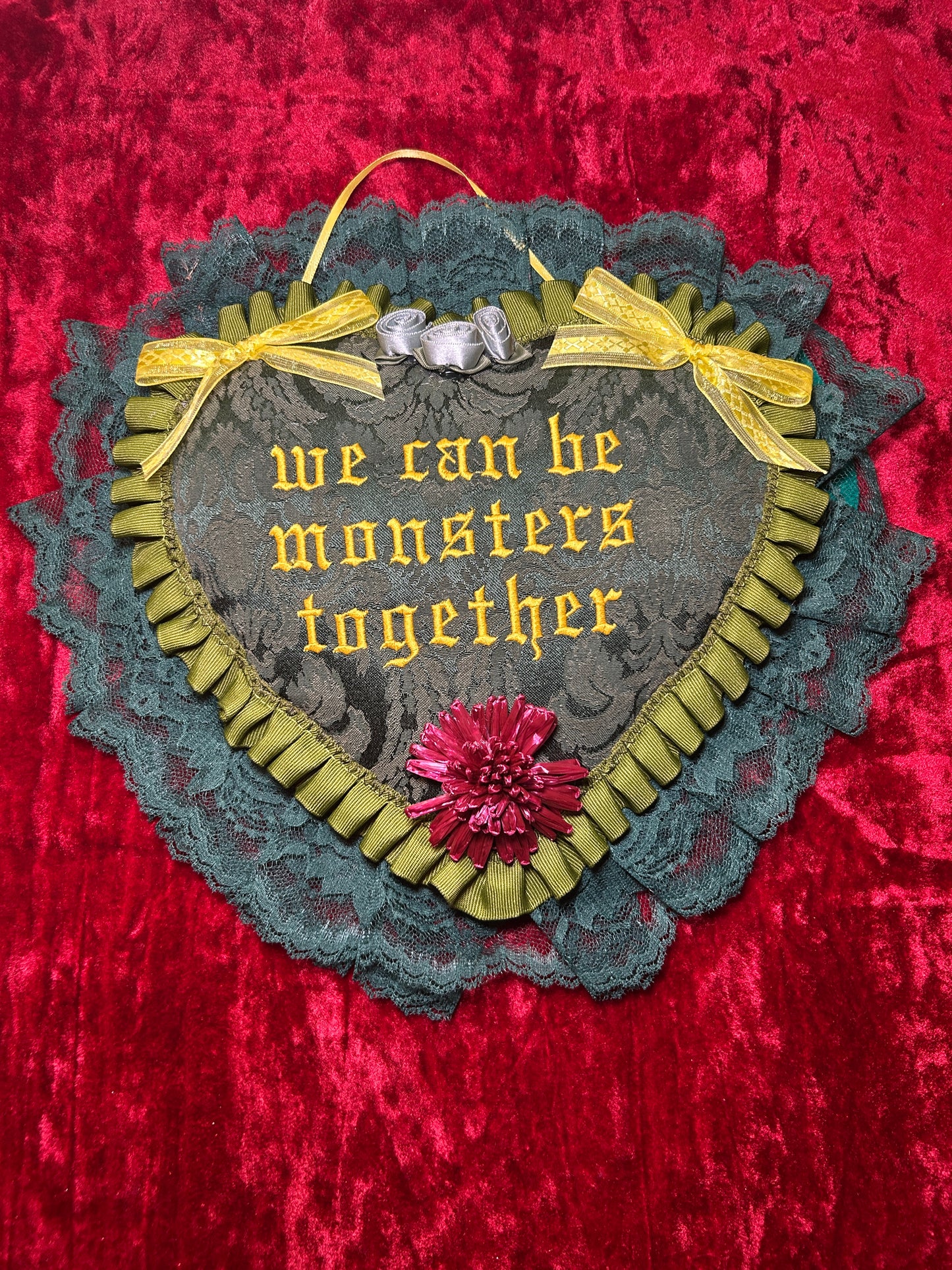 frankenstein wall hearts