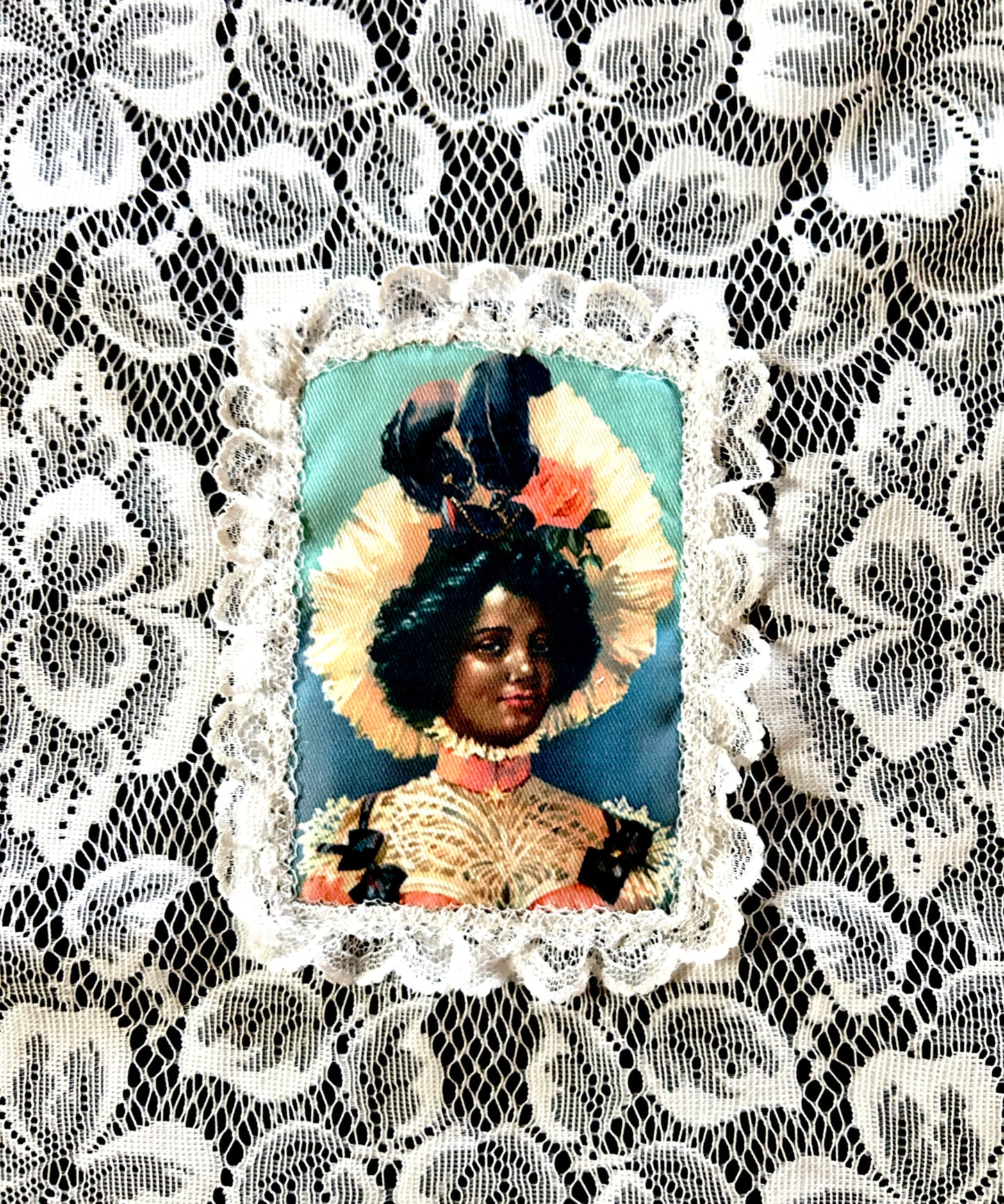 The lady of the house mat