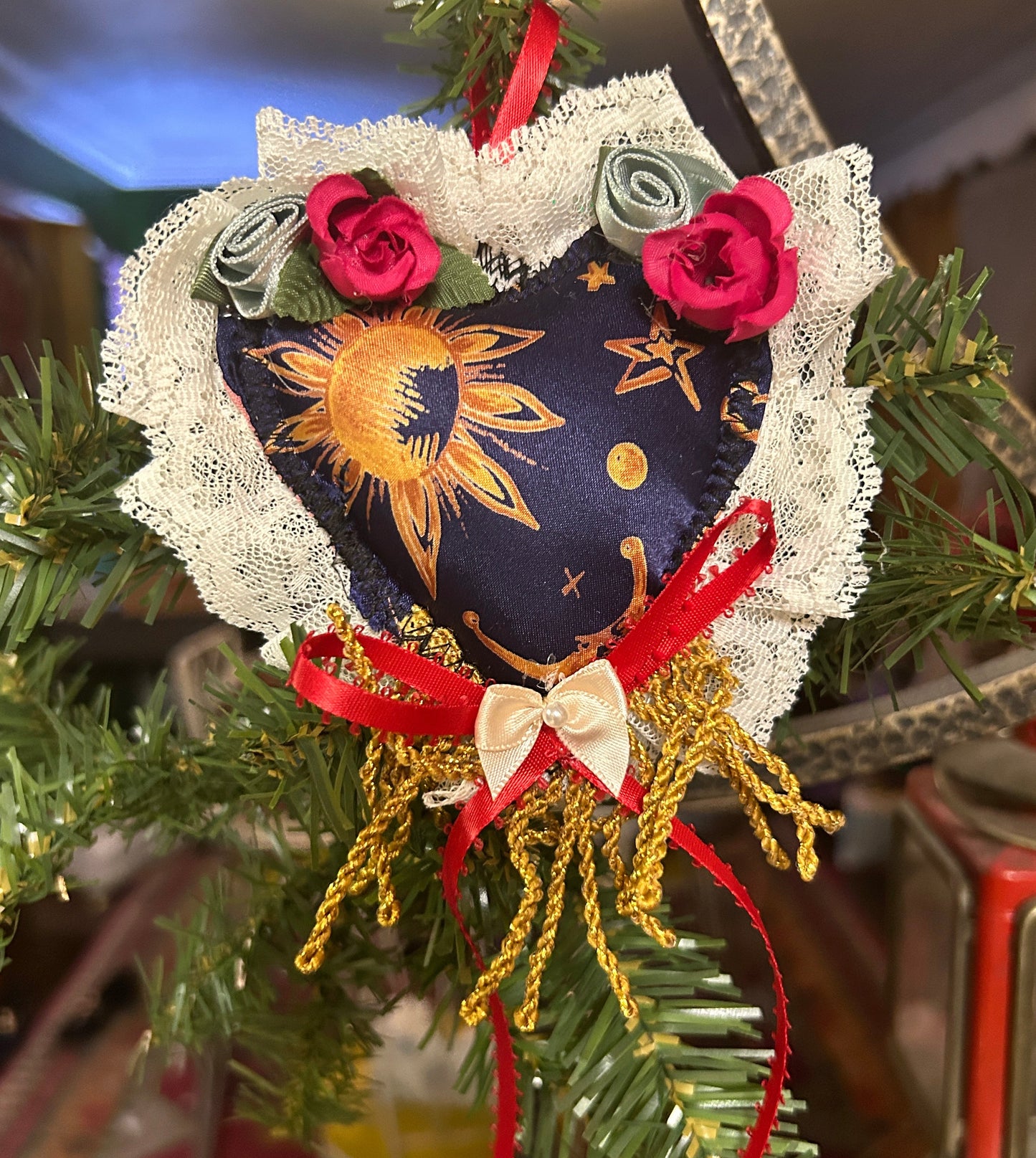Scrap ornaments