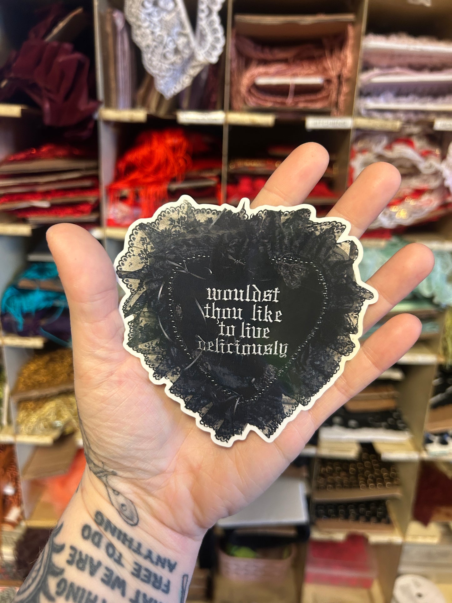 Black Phillip Mega Sticker