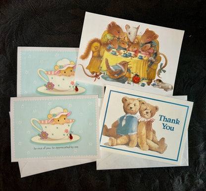 Thank you card choice!