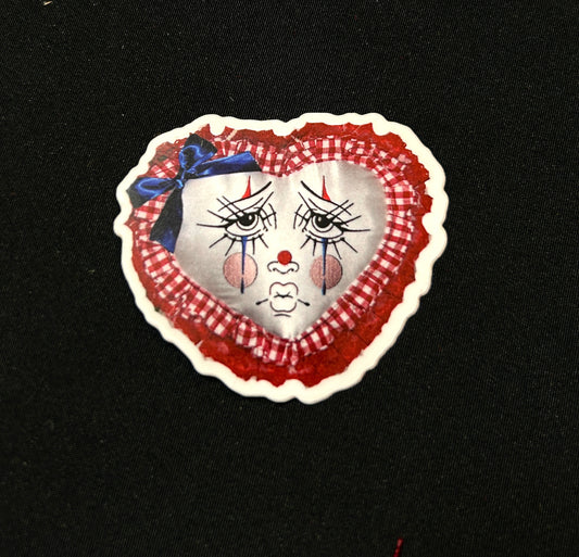 Clown sticker!