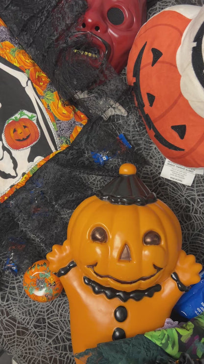 halloween lives inside me! trick r’ treat style tote bag